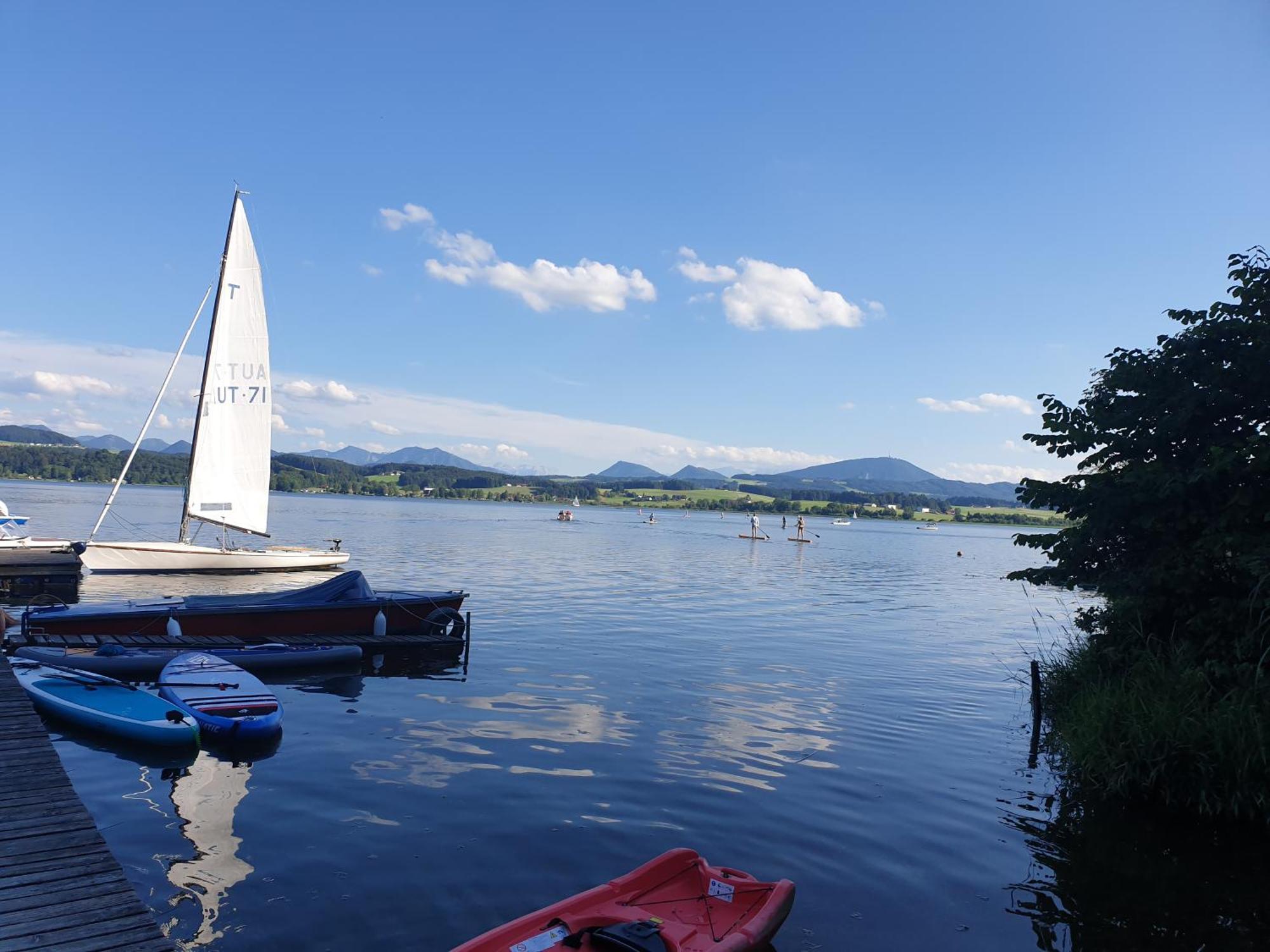 Haus Am Weinberg Apartman Seekirchen am Wallersee Kültér fotó